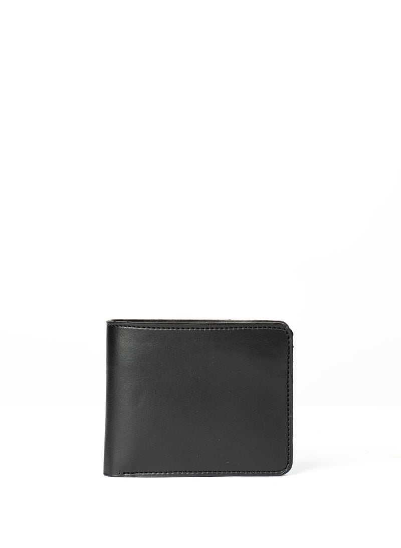NASEEG Basic Leather Wallet From Naseeg - Black - Image 2